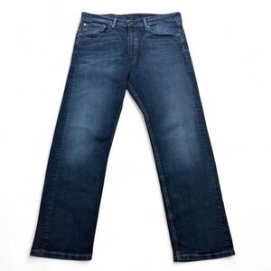 Levi's 505 jeans - straight leg, medium wash western sustainable denim